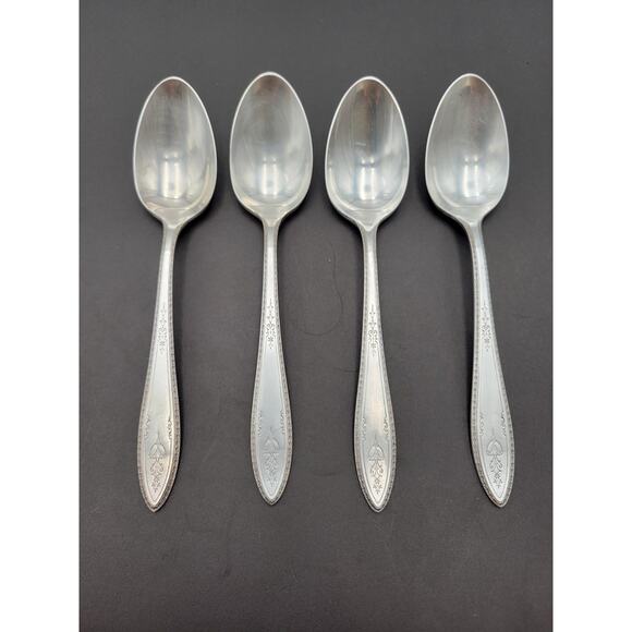 1847 Rogers Bros ARGOSY Set 4 Tablespoon Silver Plate 1926 Flatware - Picture 1 of 6